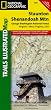 Staunton Shenandoah Mountain, George Washington National Forest Hiking Map