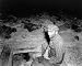 1945 STARVING FRENCH INMATE HOLOCAUST NORDHAUSEN PHOTO