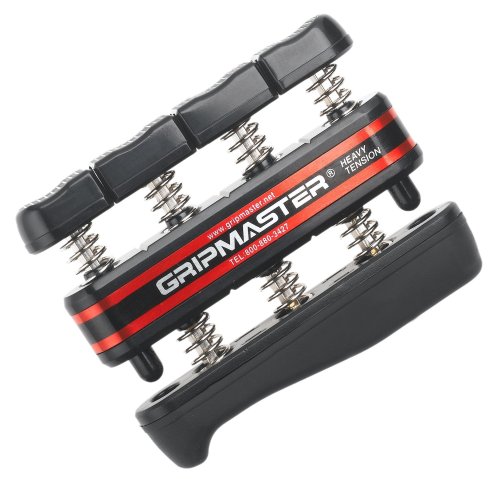 Buy Gripmaster Hand Exerciser Black, Heavy Tension (9-Pounds per Finger) by Gripmaster