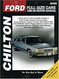 More details of book titled: Ford: Full-Size Cars 1968-88 (Chilton's Total Car Care Repair Manual)
