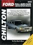 Ford Full-Size Cars, 1968-88 (Chilton's Total Car Care Repair Manuals)