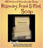 Rosemary Frank and Mint All Natural Soap - Organic Formula - All Natural Handmade Soaps / 2 Bars Rosemary Frank and Mint All Natural Soap - Organic Formula - All Natural Handmade Soaps / 2 Bars