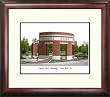 Indiana State University Alumnus Alumnus 14x18 Mahogany Framed Collegiate Lithograph