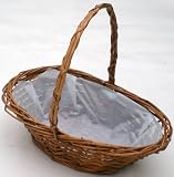 OVAL WICKER DISPLAY BASKET- Extra Large