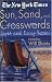 The New York Times Sun, Sand and Crosswords: Light and Easy Puzzles