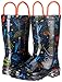 Western Chief Boy's Rocket Ship Rain Boot-K Pull