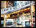 Downtown Train by Richard Culling. Size 16.29 inches width by 12.29 inches height. High Quality Art Poster Print