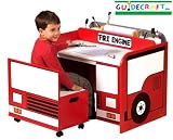 GuideCraft Fire Engine Desk
