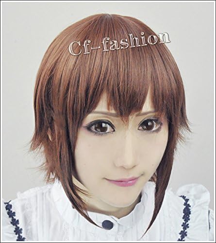K Return of Kings Yukizome Kukuri Brown Short Wig Cosplay Costume Wig