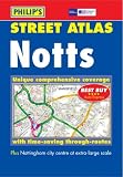 Nottinghamshire Street Atlas (OS / Philip's street atlases)