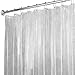 mDesign Vinyl 4.8 Gauge Waterproof Shower Curtain Liner - Extra Wide 108