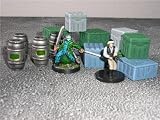 Wargames Scenery Terrain -Sci-fi Crates & Drums