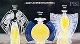 Lalique Les Introuvables Limited Miniature Collections 1998 To 2000 3 Piece Set Includes: 1998 Ondines, 1999 Jour de Nuit, and 2000 Sylhide