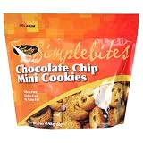 Pamela's Products Simplebites Chocolate Chip Mini Cookies, 7-Ounce Pouches (Pack of 6) ~ Pamela's Products