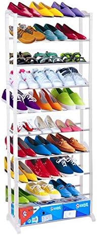 Shoe Rack Adjustable 10/7/4 Tiers Free Standing Holds up to 30 Pairs