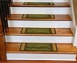Washable Non-Skid Carpet Stair Treads - Boxer Green (13)