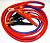 SUPER HEAVY DUTY 500 amp 6 gauge No Tangle Battery Booster cables 12 feet with FREE travel case Jumper Cables Extra long 12ft