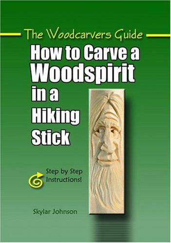 How to Carve a Woodspirit in a Hiking Stick