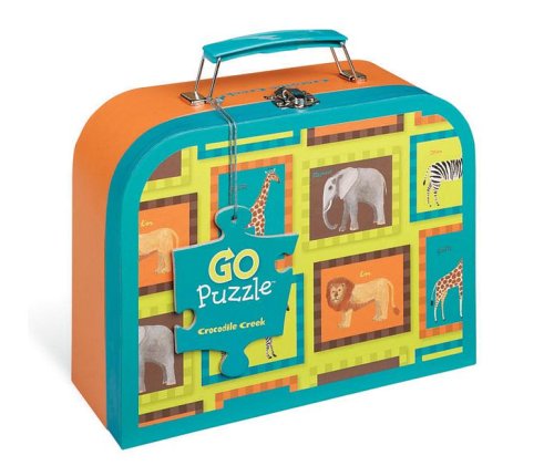 Four Wild Animal Puzzles with Case