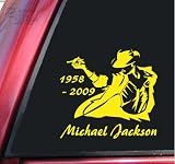 Michael Jackson 1958 2009 Vinyl Decal Sticker Yellow 51M47VZdasL. SL160 Michael Jackson 1958 2009 Vinyl Decal Sticker Yellow