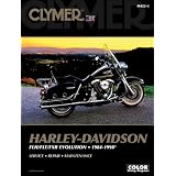 Clymer Harley Davidson Flh flt fxr Evolution 1984-1998 (Clymer Motorcycle Repair) by Clymer Publishing and Ed Scott