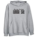 Sweatshirt Heather Gray " Kiss Me Lunda Sul " Angola City