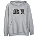Sweatshirt Heather Gray  Kiss Me Lunda Sul  Angola City
