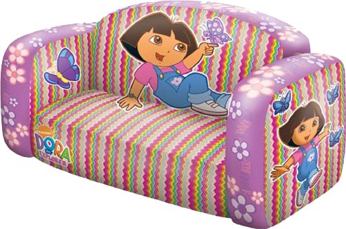 Nickelodeon Dora Inflatable Sofa by Rand