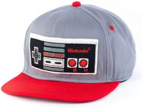 Nintendo Controller Gray Snapback Cap