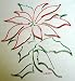 Poinsettia Glitter - Seasonal and Holidays Premium Women's Tees
