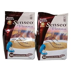 Douwe Egberts Senseo Coffee Pods. Vienna Flavour. 20 pods