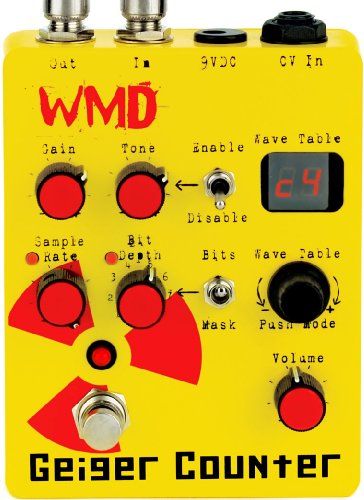WMD Devices Geiger Counter Digital Destruction Guitar Pedal