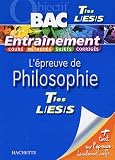 L épreuve de Philosophie Tle S-ES-S