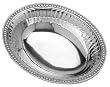 Wilton Armetale Flutes and Pearls Medium Oval Bowl