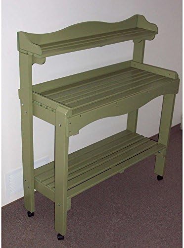 Prairie Leisure Backyard Buffet or Gardeners Workbench With Wheels