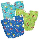 I Play Sesame Street Best Bib Coverall- 3-pk.