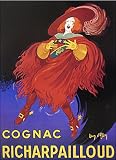 Vintage Colorful FRENCH MUSKETEER Cognac Richarpailloud Liquor Poster by Jean D'Ylen