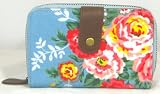 Floral Small Zip around Wallet -- SwankySwans
