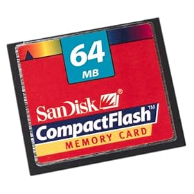 SanDisk 64 MB CompactFlash Card