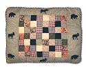 Petmate 40 x 30 Moose Medley Quilted Pet Bed