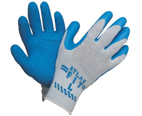 Sperian Atlas Fit gloves X-Large Gray/blue (Pack of 12) On Sale