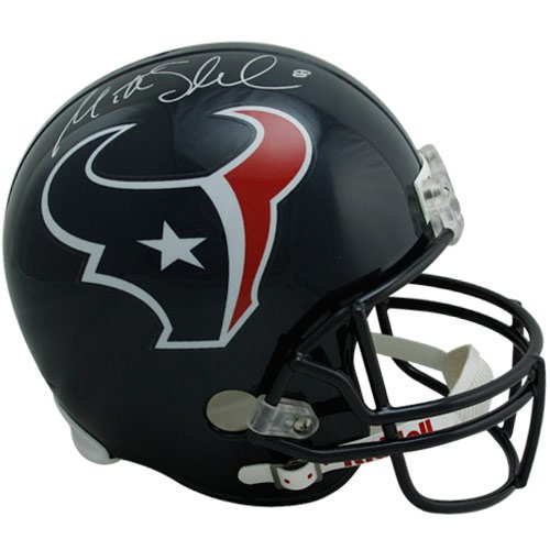 Riddell Houston Texans #8 Matt Schaub Autographed Full-Size Replica Helmet