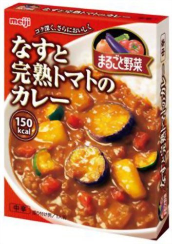 まるごと野菜なすと完熟トマトのカレー 190g×6個