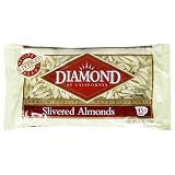 Diamond Almonds, Slivered, 6-Ounce Bags (Pack of 6)