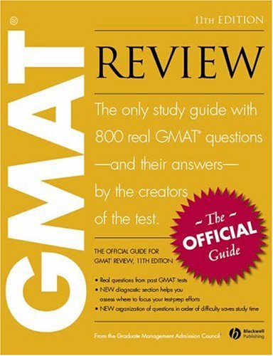 The Official Guide for Gmat Review
