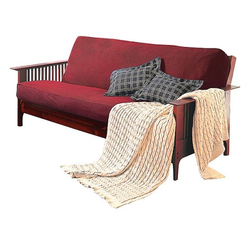 Twill Futon Cover - Ming Red (Full)