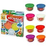 カラフルねんど 8色 No.738