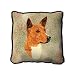 Basenji Pillow - 17 x 17 Pillow