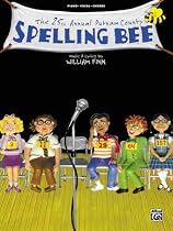 The 25th Annual Putnam County Spelling Bee (Piano/Vocal/Chords)
