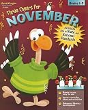 Three Cheers for November: Grades 1-2 (Three Cheers for)